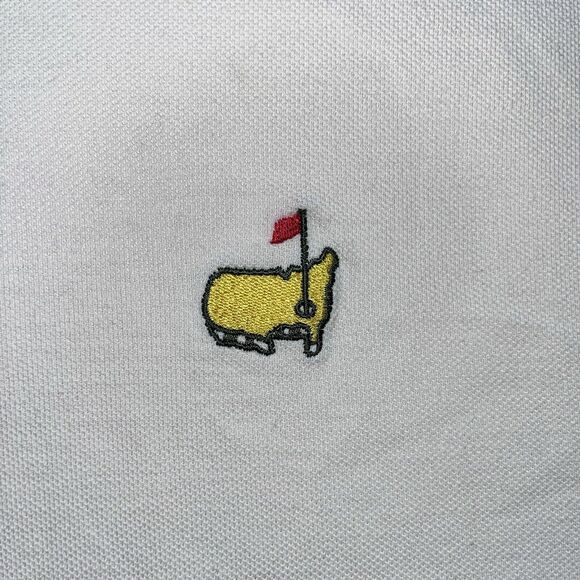 Augusta National Masters Mens Size XL Golf White Polo Cotton Shirt - Picture 5 of 7